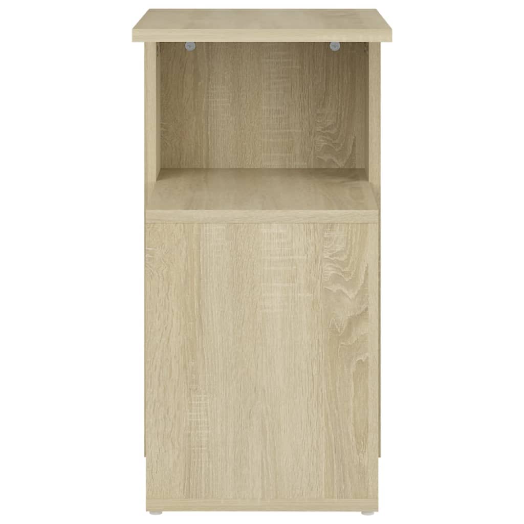 Vidaxl Stolik Boczny, Dąb Sonoma, 36X30X56 Cm, Materiał Drewnopochodny