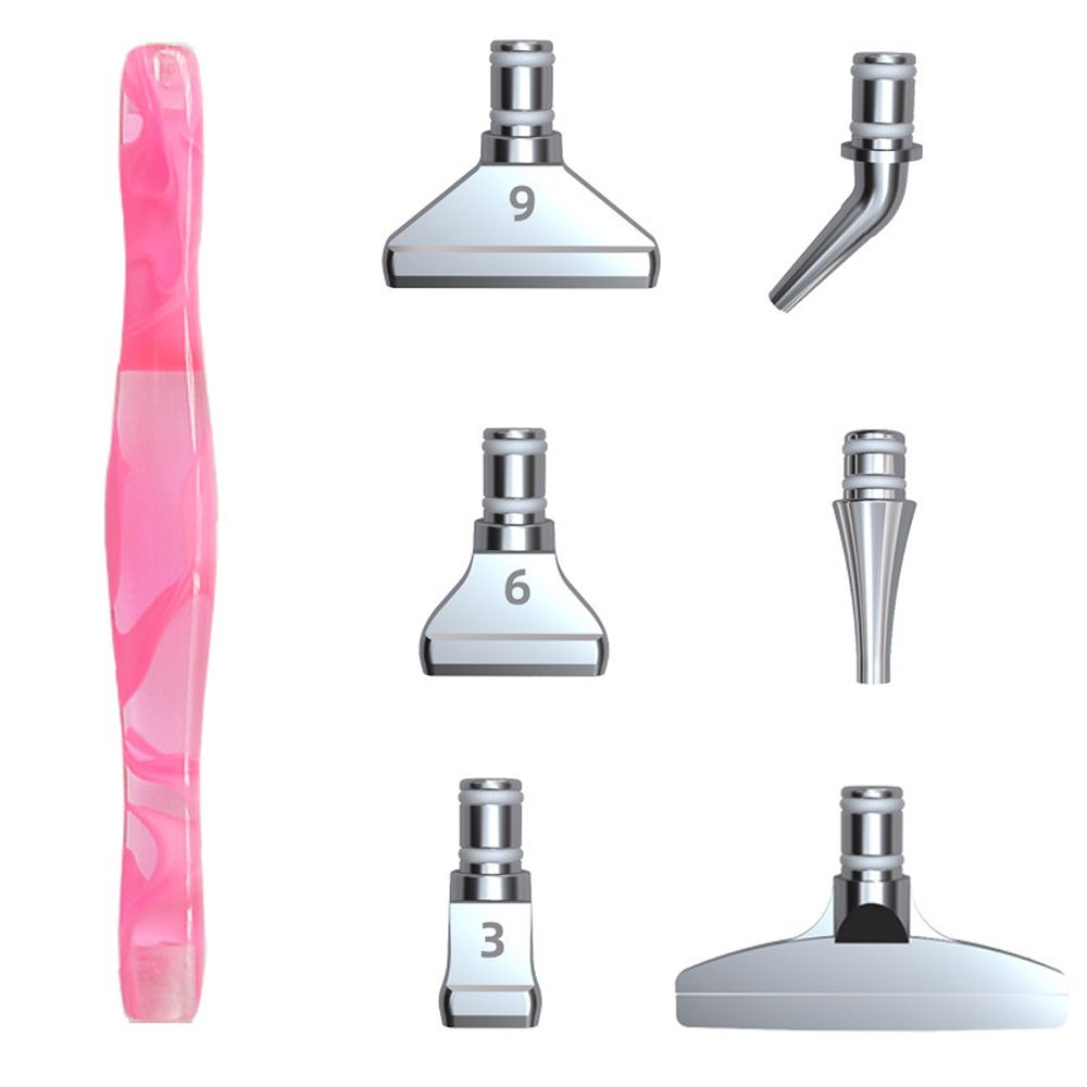 Вышивка крестиком, алмазная ручка для рисования из смолы, сменные головки для ручек из сплава, точечная дрель, ручка с несколькими россыпями