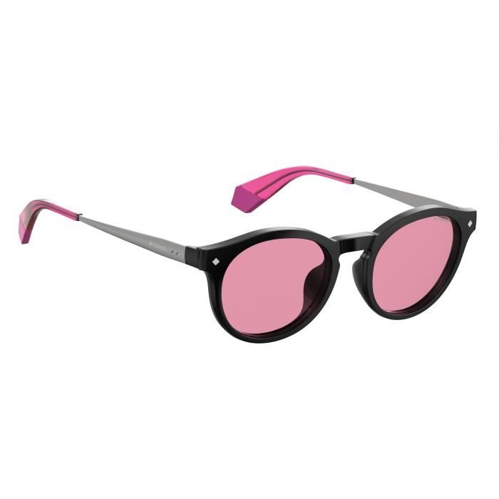 Lunettes de soleil - Polaroid - 6081/G/CS - Catégorie 3 - Mixte - Panto Noir/Rose
