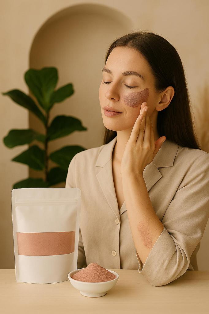 Natural Rose Petal Powder 50g – Face Mask, Scrub, Hair and Bath Care – Anti-Aging, Soothing and Brightening – Pure Floral Powder for DIY Beauty