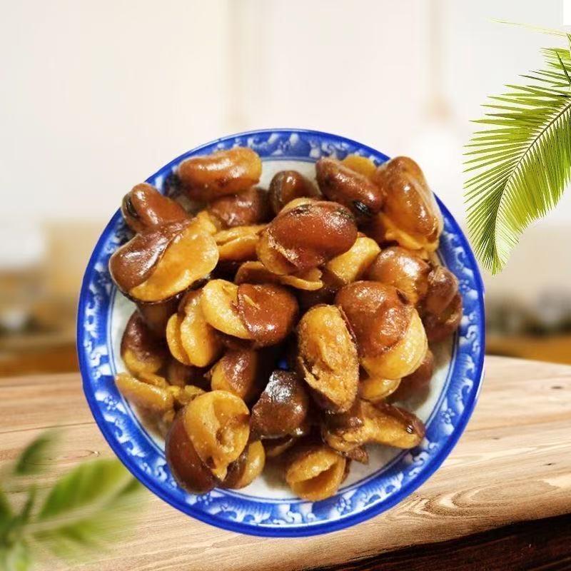 Fried broad beans, snacks, salty and fragrant fried beans, Jinlian broad beans, nostalgic childhood snacks, casual fried snacks to relieve food