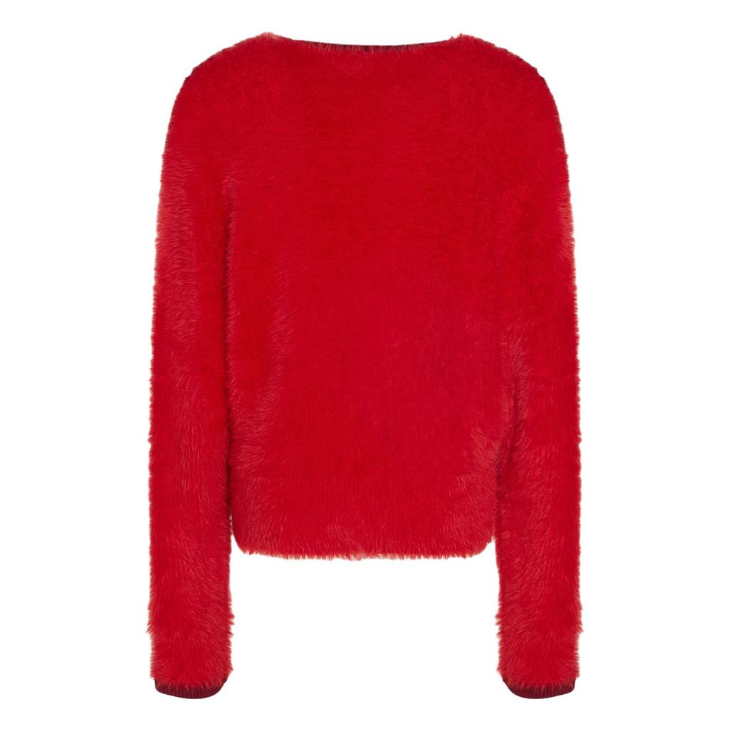 Adidas Оригинальный кардиган FW25 Ручной работы Новогодний Свободный Вязаный Спортивный С длинным рукавом Женский кардиган KT-3171