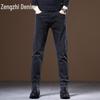 Zengzhi Мужские джинсы скинни стрейч зауженного кроя