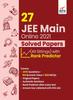 The 27 Jee Main Online 2021 Solved Papers (All Sittings) with Rank Predictor Book