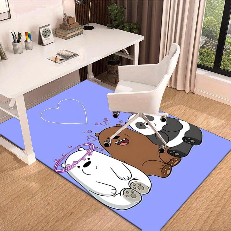 Nightly Friends bears Adventure Carpet, Chair Rug,Rug for Office Bedroom living rooms, Doormat decor Fan Gift Christmas Gift