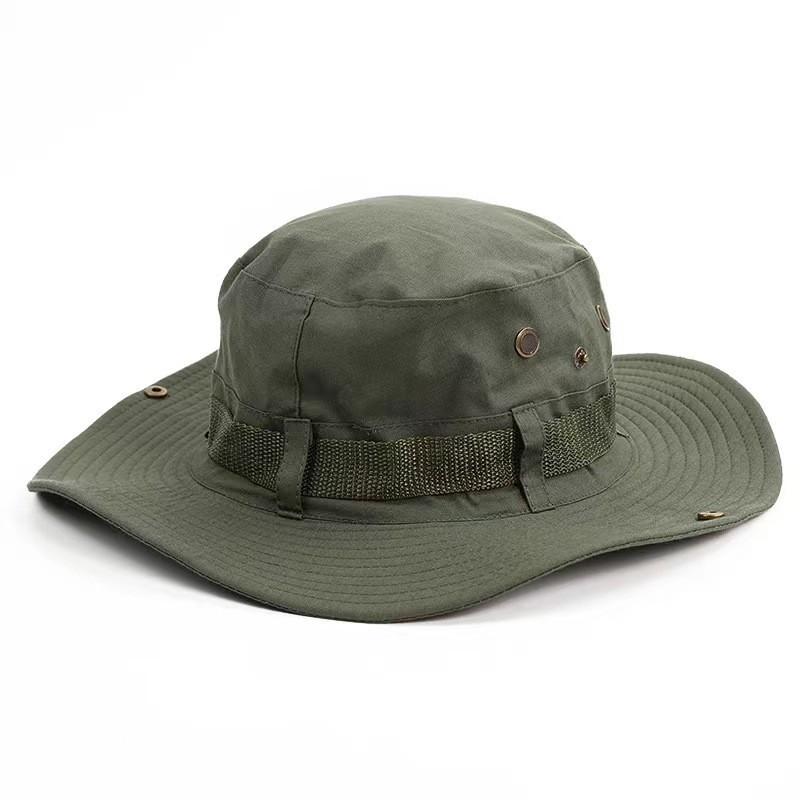 Outdoor Sun Hat For Camping With Breathable Cotton Fabric For Fishing And Hiking