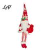 Holiday Decor Christmas Plush Gnome Long Leg Faceless Scandinavian Santa Doll Swedish Tomte Xmas Party Tabletop Centerpieces Elf Figurine for Winter