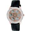 Adee Kaye Коллекция Снежинки Кристальные Акценты Серый Циферблат Кварцевые AK2115-LRG Женские Часы
