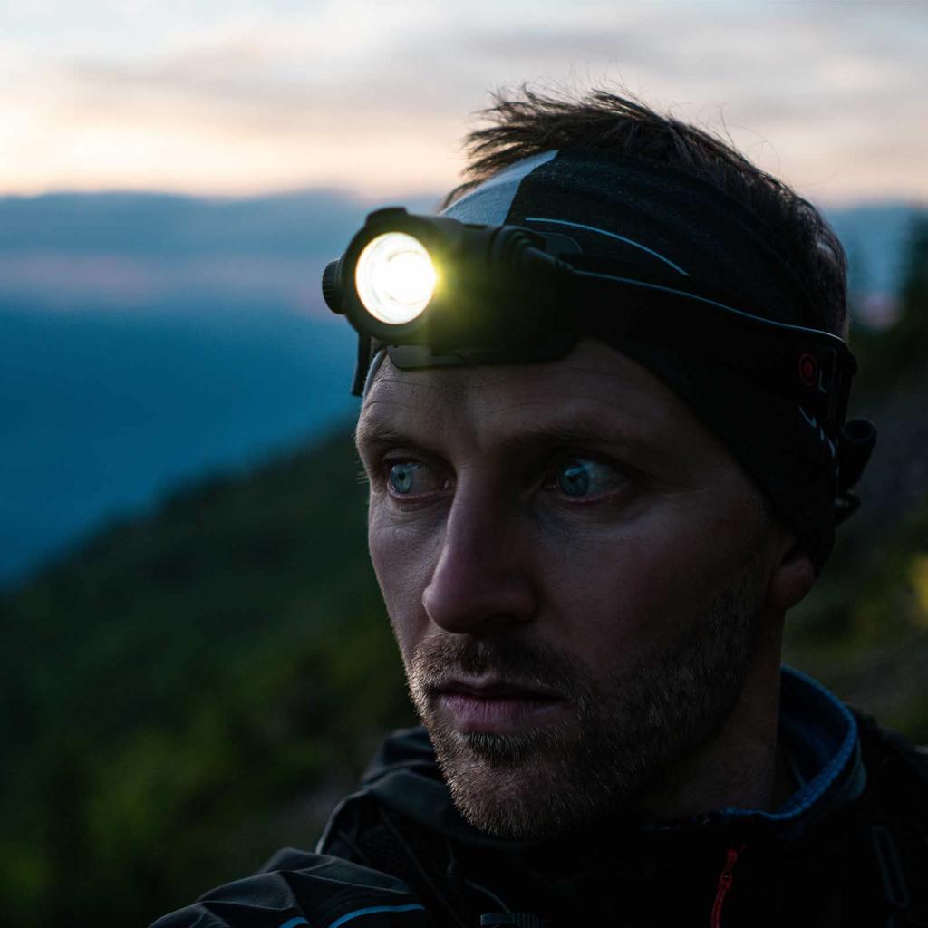 Светодиодная фара Ledlenser H7R Core с USB-зарядкой [оригинал японского производства] черная, маленькая