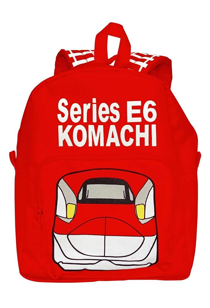 Backpack Kids Shinkansen Dress Up Backpack Boys Boys Komachi Hayabusa Doctor Yellow Rucksack Train [Kids Foret] (Komachi M)