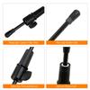 Cello Endpin Universal End Pin Cellos Accessory Telescopic Carbon Fiber Pole Ebony Foot with Non Slip Rubber