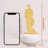 USB Football Player 3D Night Light, Monochrome LED Light, Bedroom Atmosphere and Home Decoration, Football Fans, Holiday Gifts