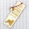 Lowchen, Little Lion Dog – Dog bookmark, personalized bookmark – Design 01 | Art-Dog