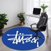 1 шт. Круглый ковер Stussy Office, Под офисные стулья, Спальня, Гостиная, Домашний декор a0926152