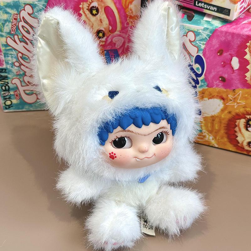 Вакуку Озорная Серия Виниловый Дневник Лис Лиса Кролик Фигурка Блайнд Бокс Плюшевая Кукла Второе Поколение