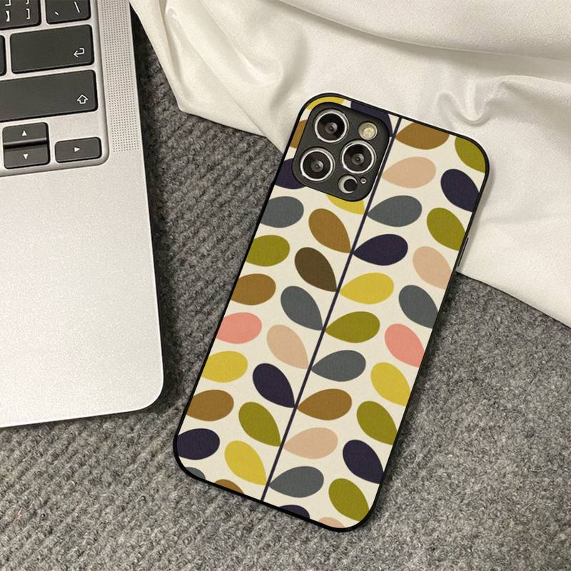 Чехол-книжка Orla Kiely 'Multi Stem' для iPhone 11 12 13 mini pro XS MAX 8 7 6 6S Plus X 5S SE 2020 XR