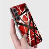 Чехол для телефона с графикой гитары Эдди Ван Халена для Samsung A16 A26 A36 A56 A17 A37 A57 A07 A06 A02S A03 A04S A05S Galaxy Note 20 10 A