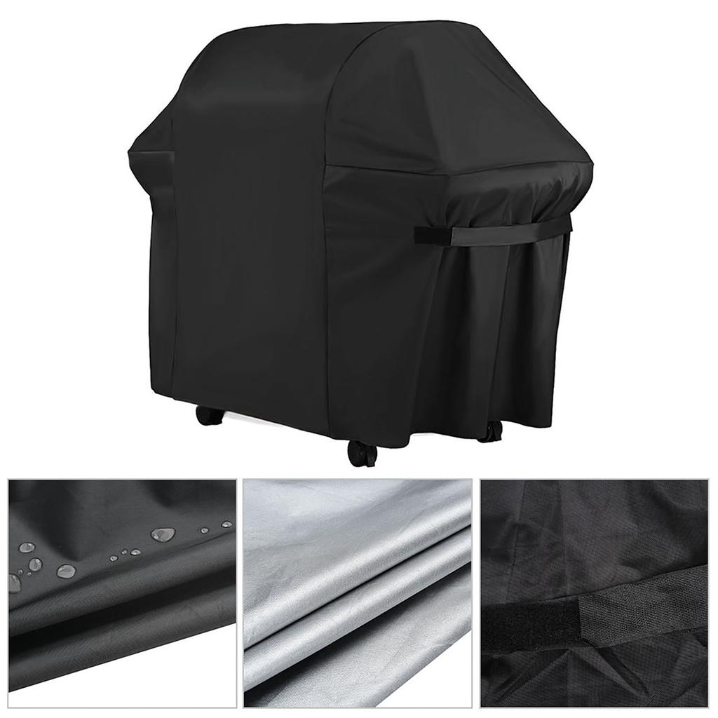Outdoor Waterproof UV proof Barbecue Grill Cover Garden Stove Rainproof Protector(152x76x122cm)