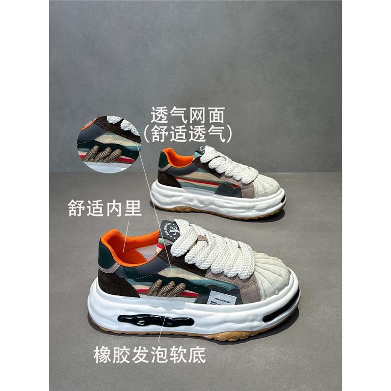 Цвет подошвы dad shoes новая удобная дышащая сетка растворяющаяся подошва повседневная dl