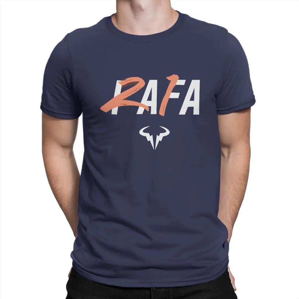 Men's T-Shirts Poster Leisure 100% Cotton Tee Shirt Short Sleeve R-RAFA T Shirts Crew Neck Clothes Printing