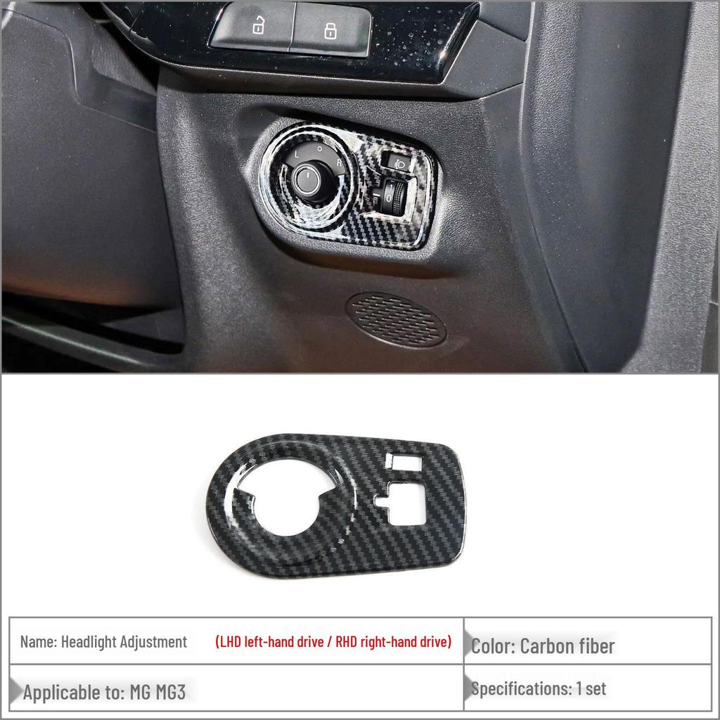 MG3 Headlight & Rearview Mirror Adjustment Panel Interior Accessories for 24 Model