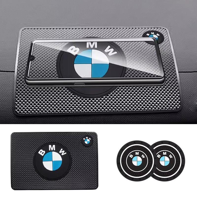 TWDG8 PVC Silicone Car Dashboard Non-Slip Mat Anti-Slip Water Cup Pad For BMW E60 E70 E82 E88 E90 E92 F01 F10 F30 G01 G21 1 3 5 Series