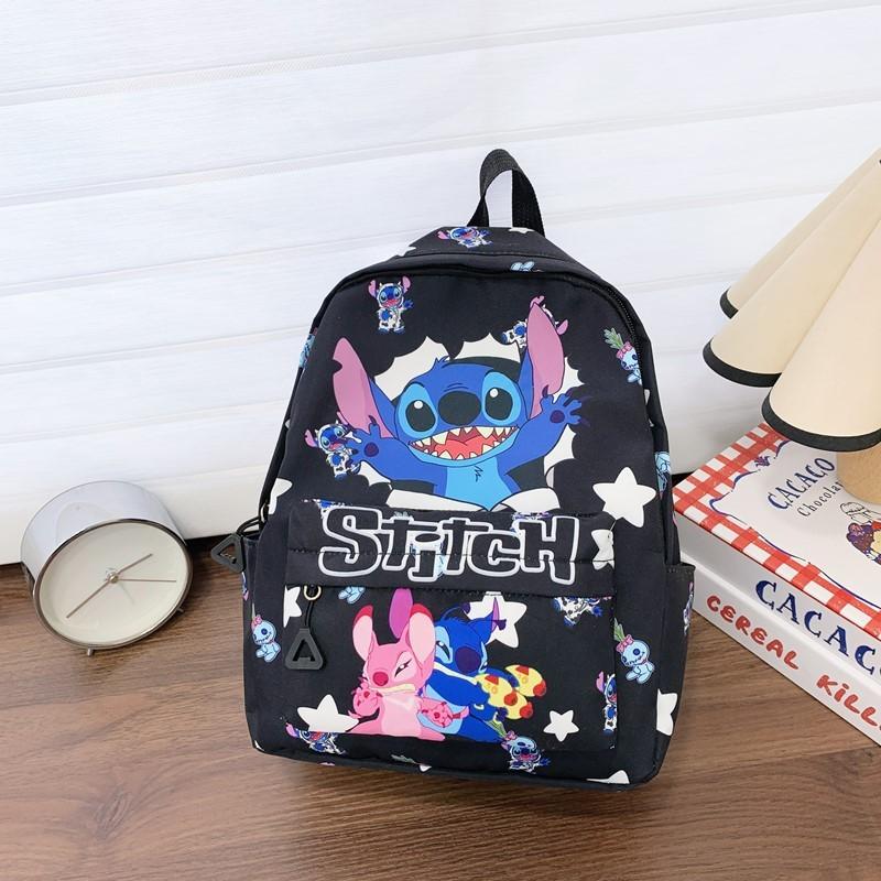 Bubble Cute Love Ice Cream Lilo Angel Cartoon Printed Backpack Children