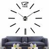 Large 3D Wall Clock Mirror Wall Stickers Creative DIY Wall Clocks Removable Art Decal Home Decor Living Room Quartz Needle