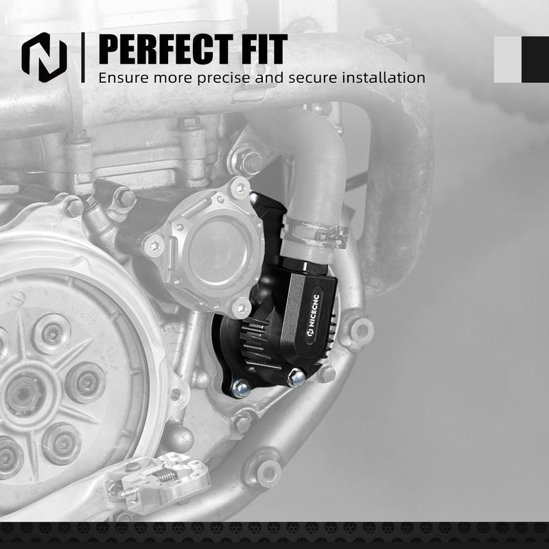 NICECNC For Suzuki DRZ400 DRZ400E DRZ400S DRZ400SM DR-Z 400 E S SM 2000-2024 Aluminum Water Pump Cover 17410-29F21 2023 2022