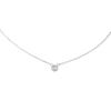 Silver Necklace with Cubic Zirkonia (1983164) 1.97 Gr. 925 Samples 17 Size