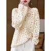 2025 Spring Women Solid Sweaters Knitting Basic Fashion O-Neck Style Loose Pullover Sweater
