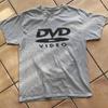 2026 Смешная Ретро Графика Логотип DVD VIDEO Печать Футболка Мужская Женская Свободная Повседневная Уличный Стиль Топ Летняя Новая Футболка