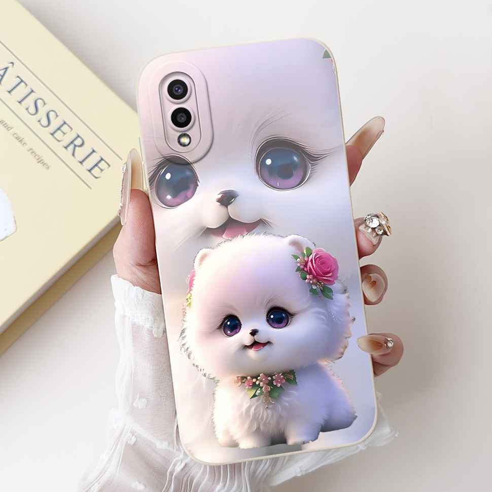 Для Samsung Galaxy A02 SM-A022F Чехол Роскошный Цветочный Модный Мягкий Силиконовый ТПУ Чехол Для Samsung A02 M02 6.5" SM-M022F Чехол для Телефона