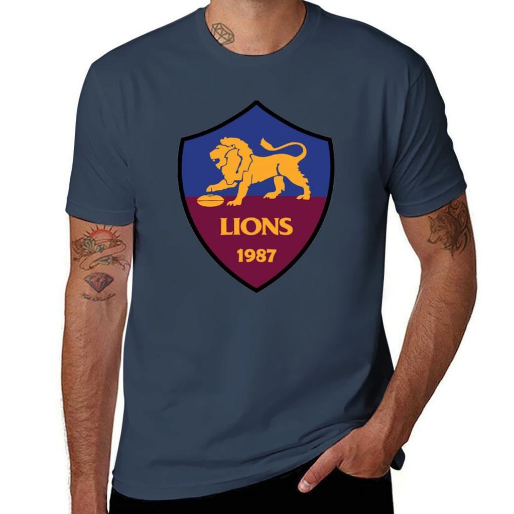 Football Brisbane Tshirt Casual Everyday Short Sleeve Tshirt