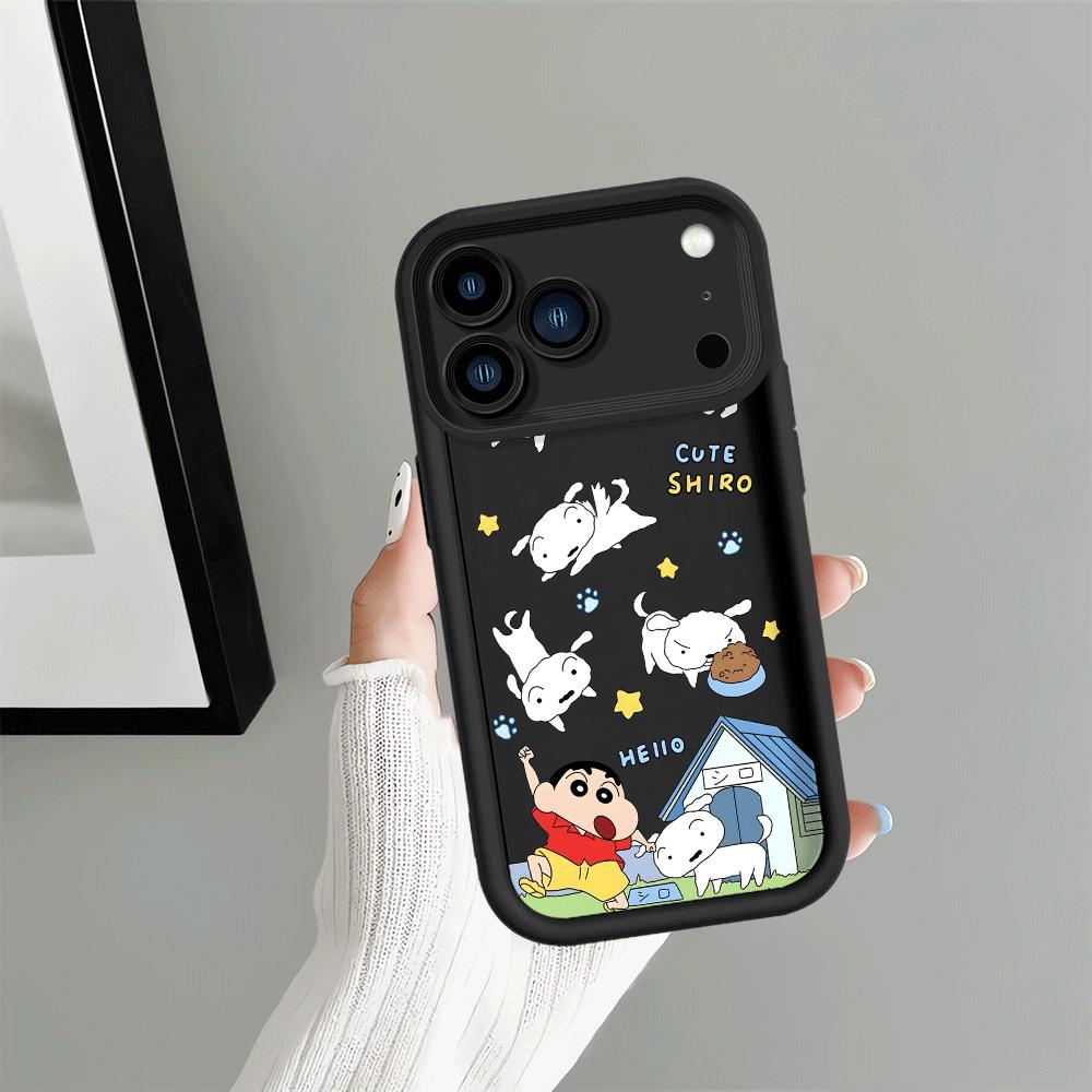 Crayon Shin Chan Little White Phone Cover Case for iPhone 15 Plus 16 Air 13 12 Pro 11 17 Pro Max 14