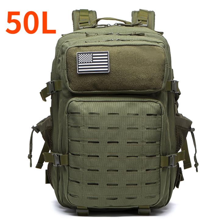 25л/50л тактический рюкзак сумка охотничий MOLLE рюкзак GYM для мужчин походный дорожный рюкзак Witch 2 держателя для бутылок