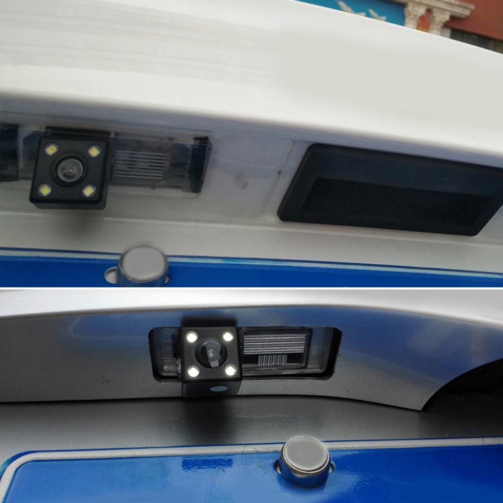 Reverse Rear Cam License Plate Bracket Car Dash Mirror Kit Rearview Mount Holder for Kia K3S Backup View Camera Exterior