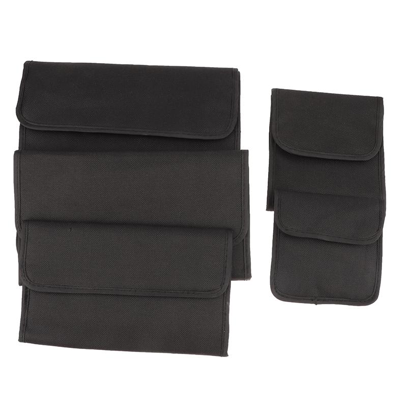 SLR Camera Lens Filter Storage Bag Foldable Pouch For UV CPL ND Filter Wallet Lens Adapter Ring Storage Case