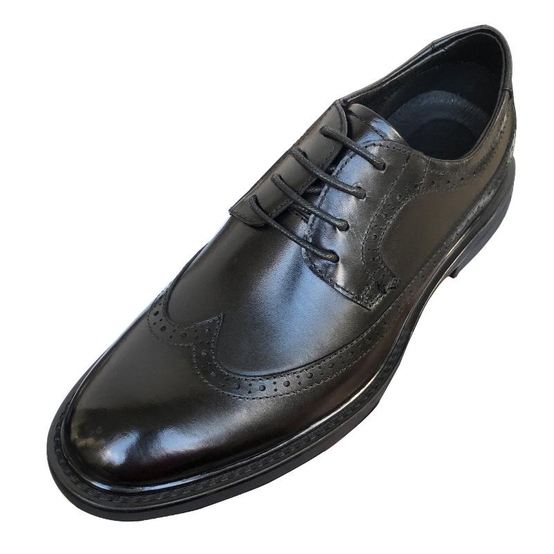 Гравированные кожаные туфли Brock, мужские деловые, повседневные, дышащие, костюмные, рабочие туфли, мужские свадебные туфли для жениха