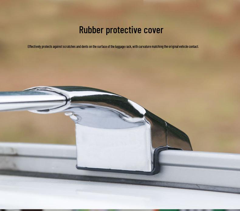 Aluminum Alloy Roof Rack for SUV Off-Road Vehicles with Thickened All-Metal Crossbar and Vise-Type Clamp for Xiaolong Menglong VV5.