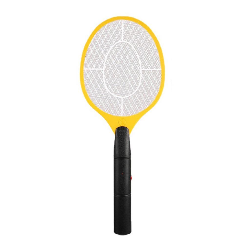 Handheld Electric Mosquito Swatter Battery Powered Insect Bug Zapper Portable Fly Swatter  Night