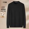 Shanshan Men's Warm Round Neck Knit Sweater