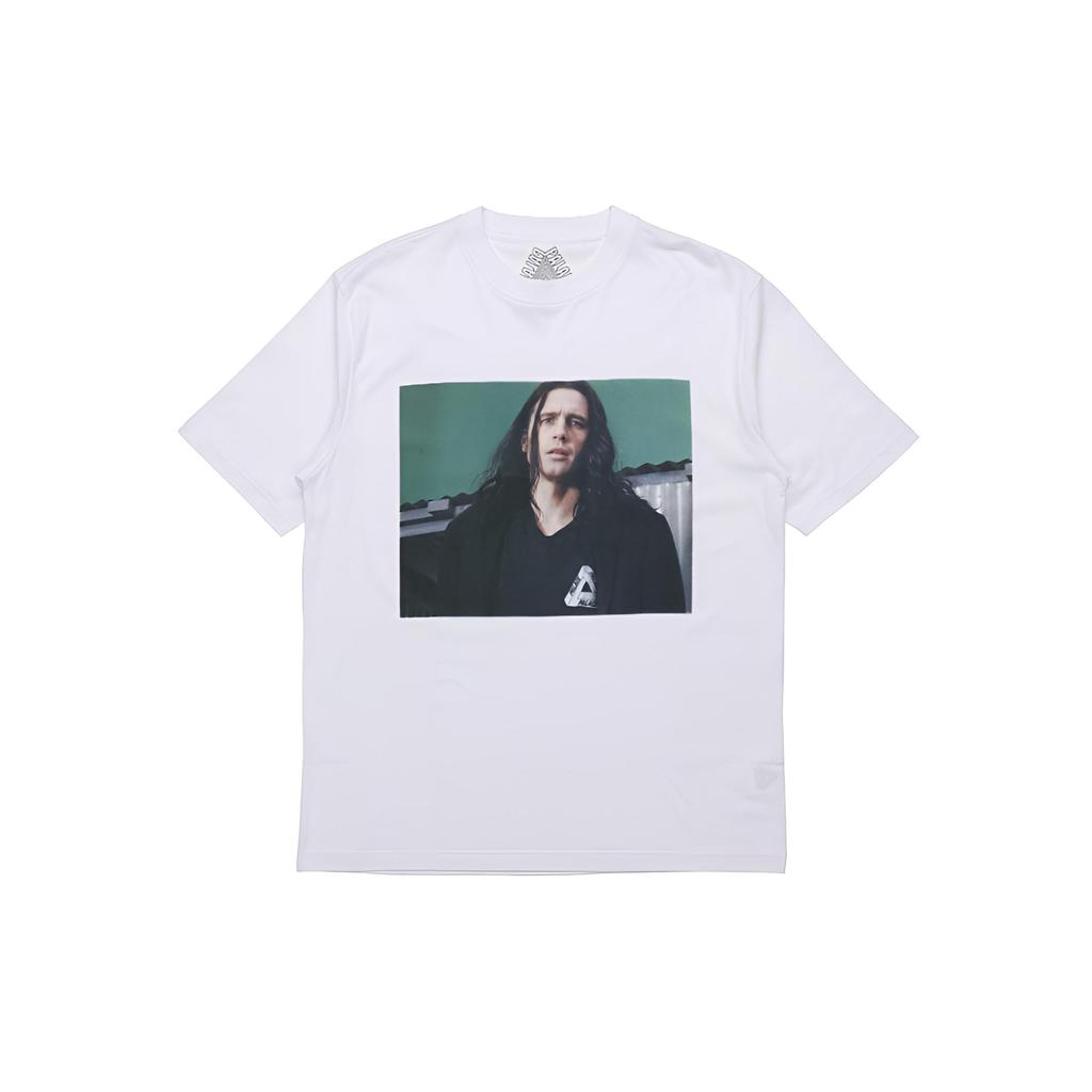 Palace Футболка Wise Up, белые мужские топы P17TS006