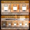 Rechargeable Led Table Lamp with Clock Time Display Night Light Remote Control for Bedroom Bedside Nursery Reading Book Light