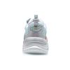 Li Ning Nebula M1 Текстиль, Синтетическая кожа Амортизация Низкие Спортивные Повседневные Кроссовки Женские Белый Серый AGCQ244-1