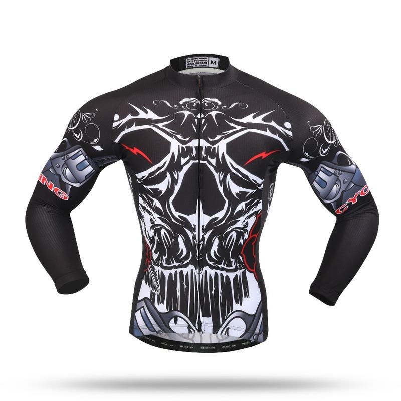 Дышащие велосипедные майки, комплект одежды для велоспорта, быстросохнущая мужская велосипедная одежда с длинными рукавами, костюм, колготки
