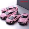 Gifts For Girls Pink Color Series Volkswagen Beetle Bentley McLaren Lamborghini Maserati Benz AMG Nissan GTR Diecasts & Toy Vehicles 1:36 Alloy Model