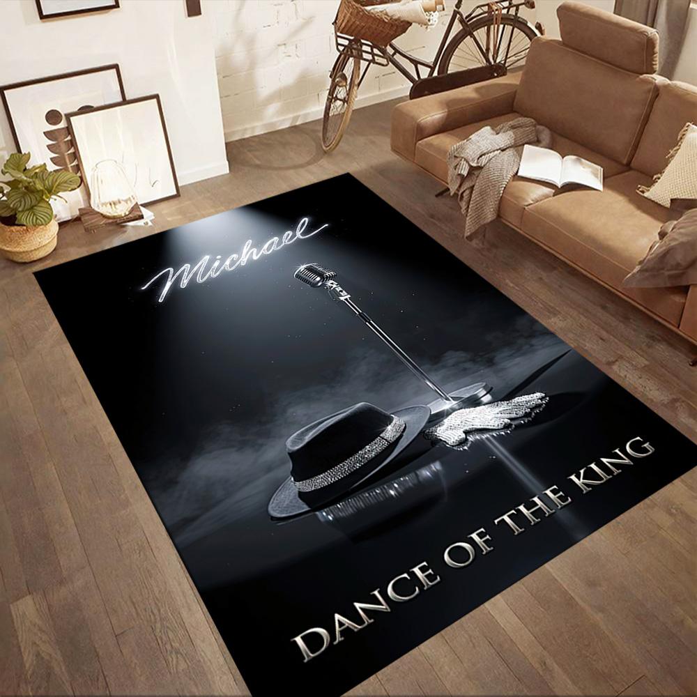 Michael Jackson 27 Floor Rug Office Rug Perfect for Dining Room Foyer Outdoor Hallway Antislip Carpet Anime Office Decor