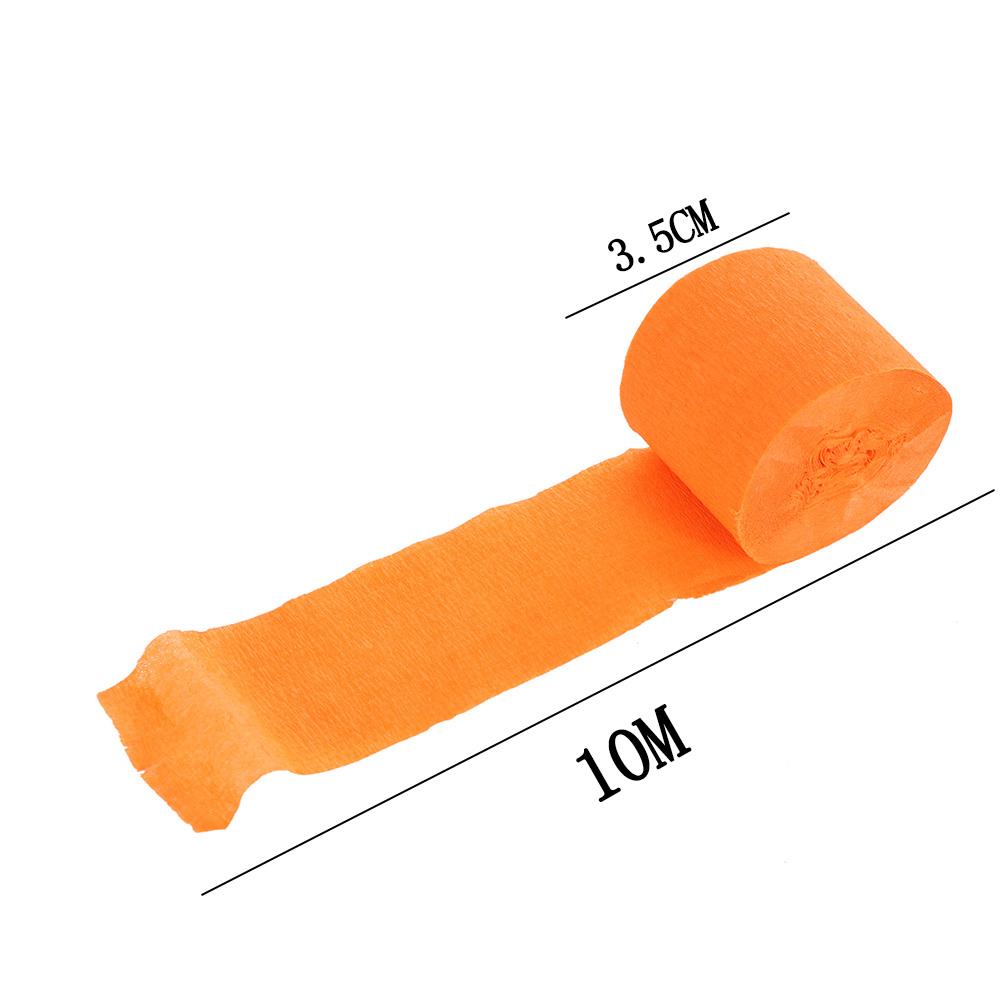 Украшение на день рождения ручной работы Церемония гофрированная бумага Креповая бумага Серпантин рулон