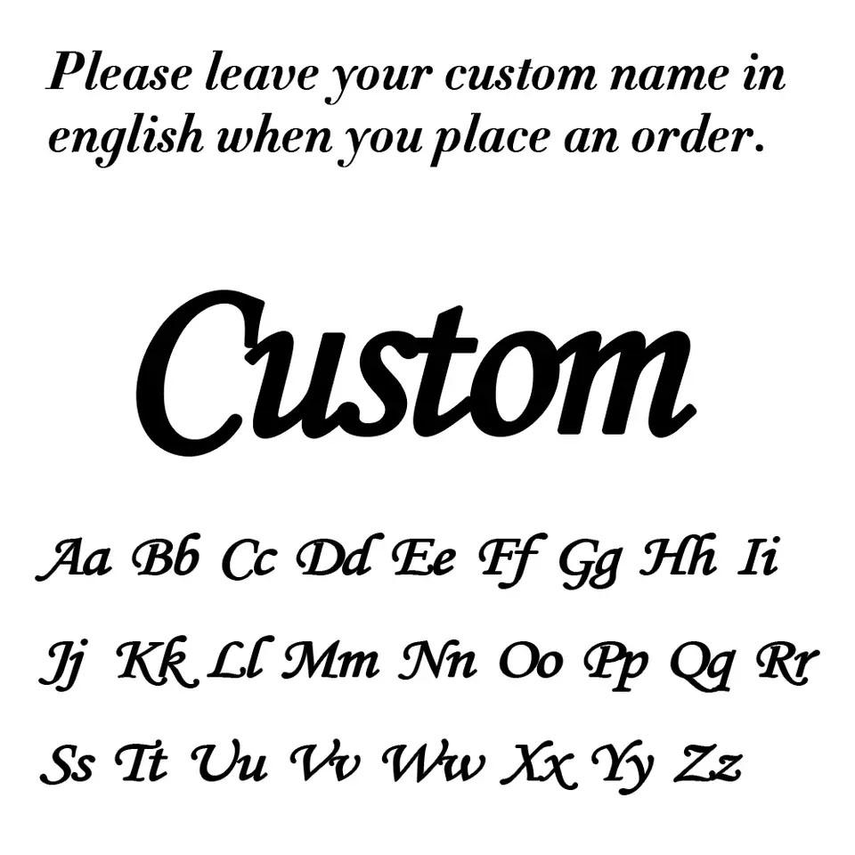 Cooltime Custom Necklace Woman Stainless Steel Personalized Gold Color Chain Letter Necklace Jewelry Birthday's Day Gift